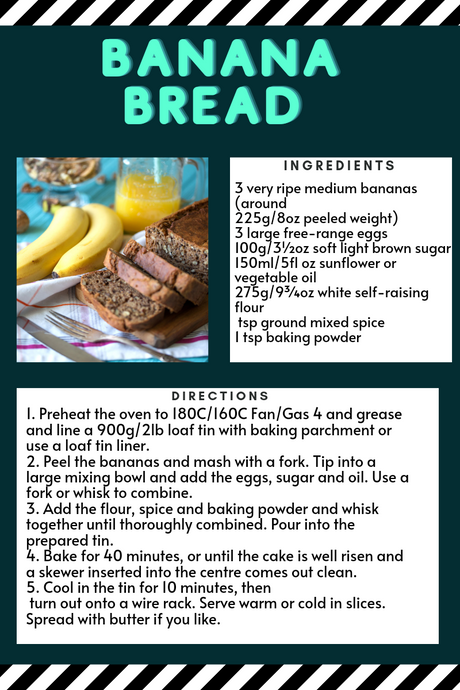 National Storytelling Week - Banana Bread Recipe