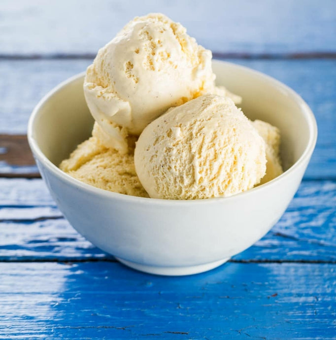3 Ingredient Vanilla Ice cream