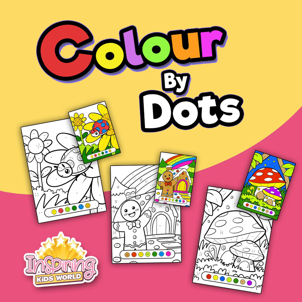 Colour By Dots - Inspiring Kids World