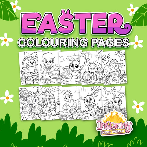 Easter Colouring Pages - Inspiring Kids World