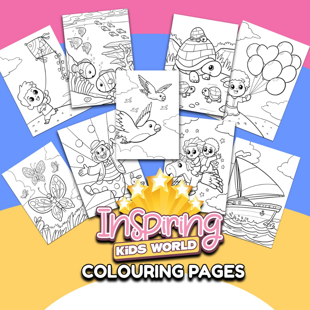 Fun colouring pages
