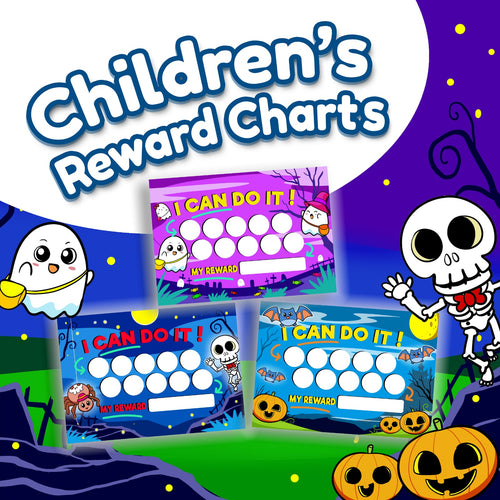 Children's Reward Charts - Halloween (Downloadable) - Inspiring Kids World