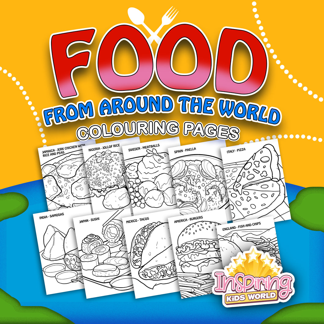 Food From Around The World - Inspiring Kids World