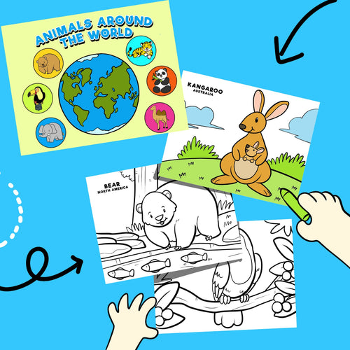 Animals Around The World - Inspiring Kids World
