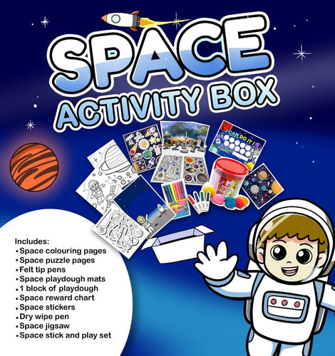Space Activity Box - Inspiring Kids World