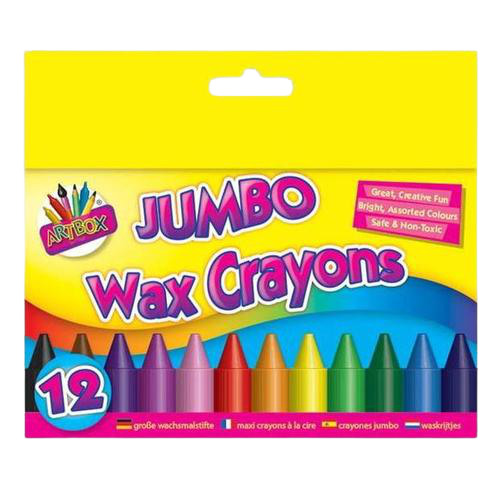 Jumbo Wax Crayons (Pack of 12) - Inspiring Kids World