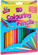 Load image into Gallery viewer, Full Size Colouring Pencils (Pack of 20) - Inspiring Kids World
