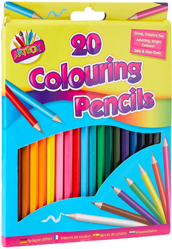 Full Size Colouring Pencils (Pack of 20) - Inspiring Kids World